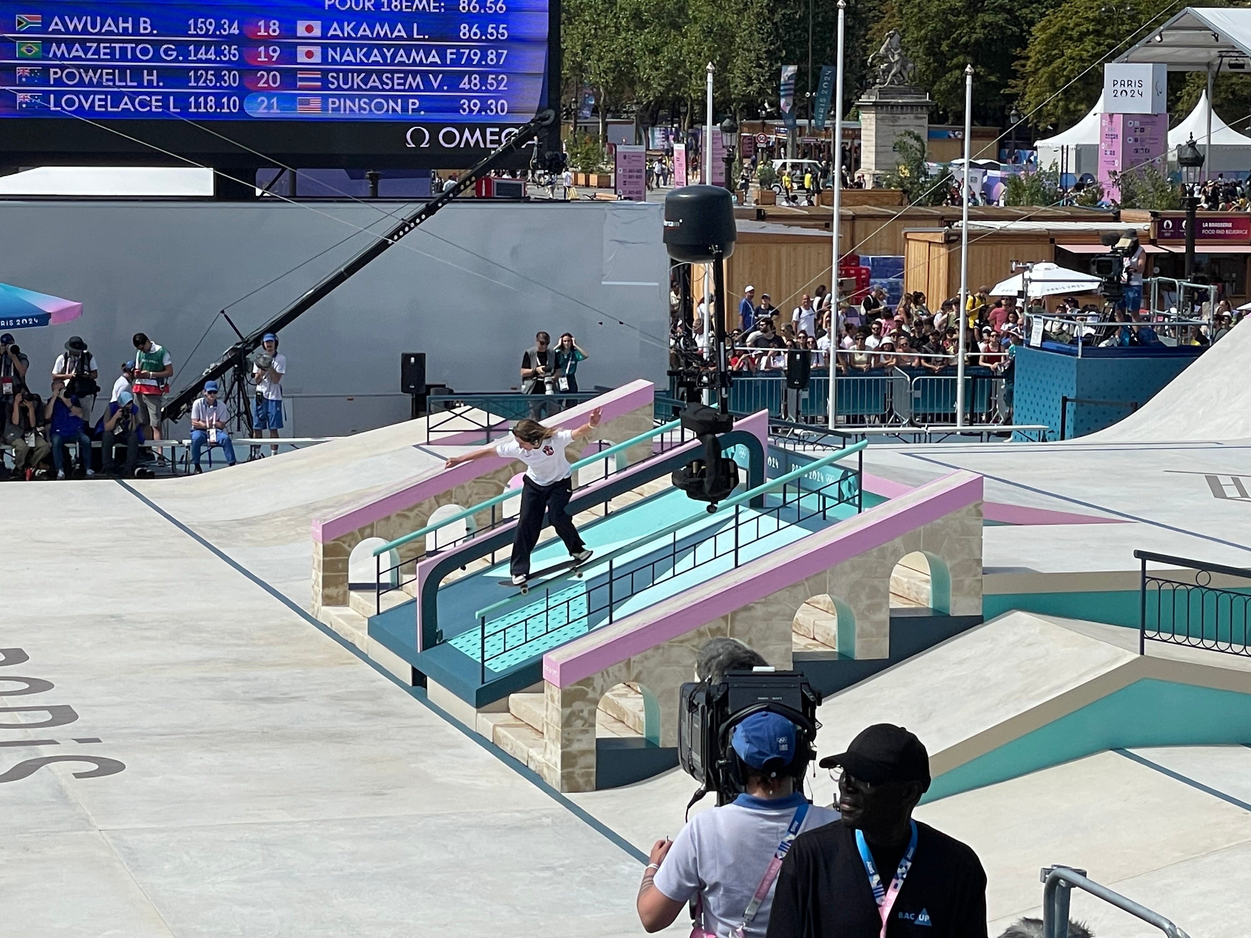 Olympics: Women's Street Finals