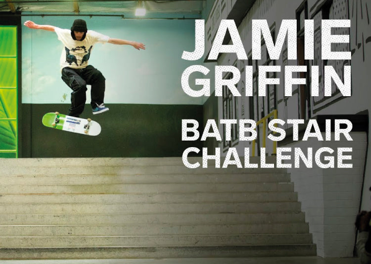 Can Jamie Griffin Do His BATB Tricks Down The Stairs?