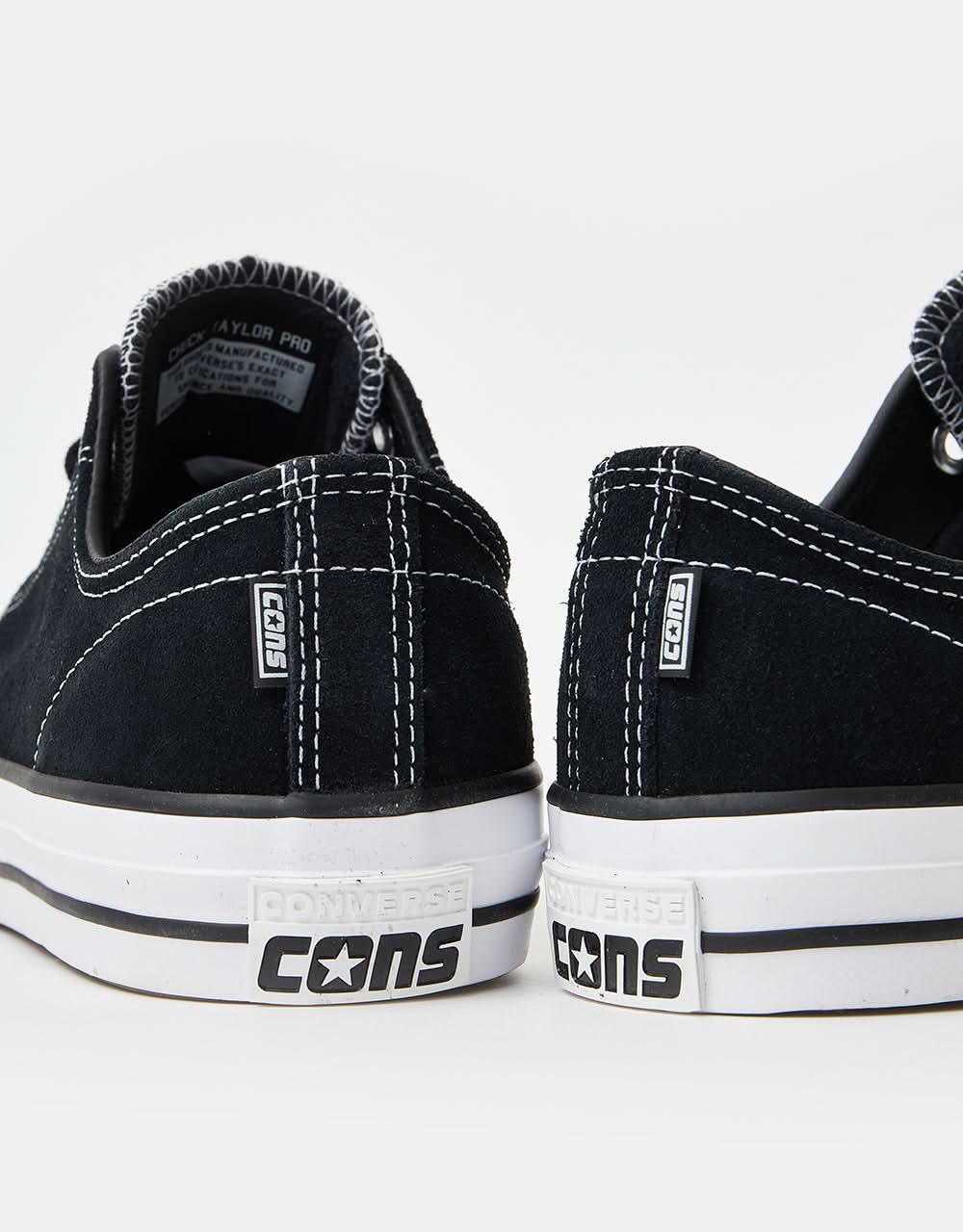 Scarpe da skate Converse CONS CTAS Pro scamosciata - Nero/Nero/Bianco