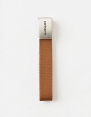 Carhartt Clip Chrome Web Belt - Hamilton Brown