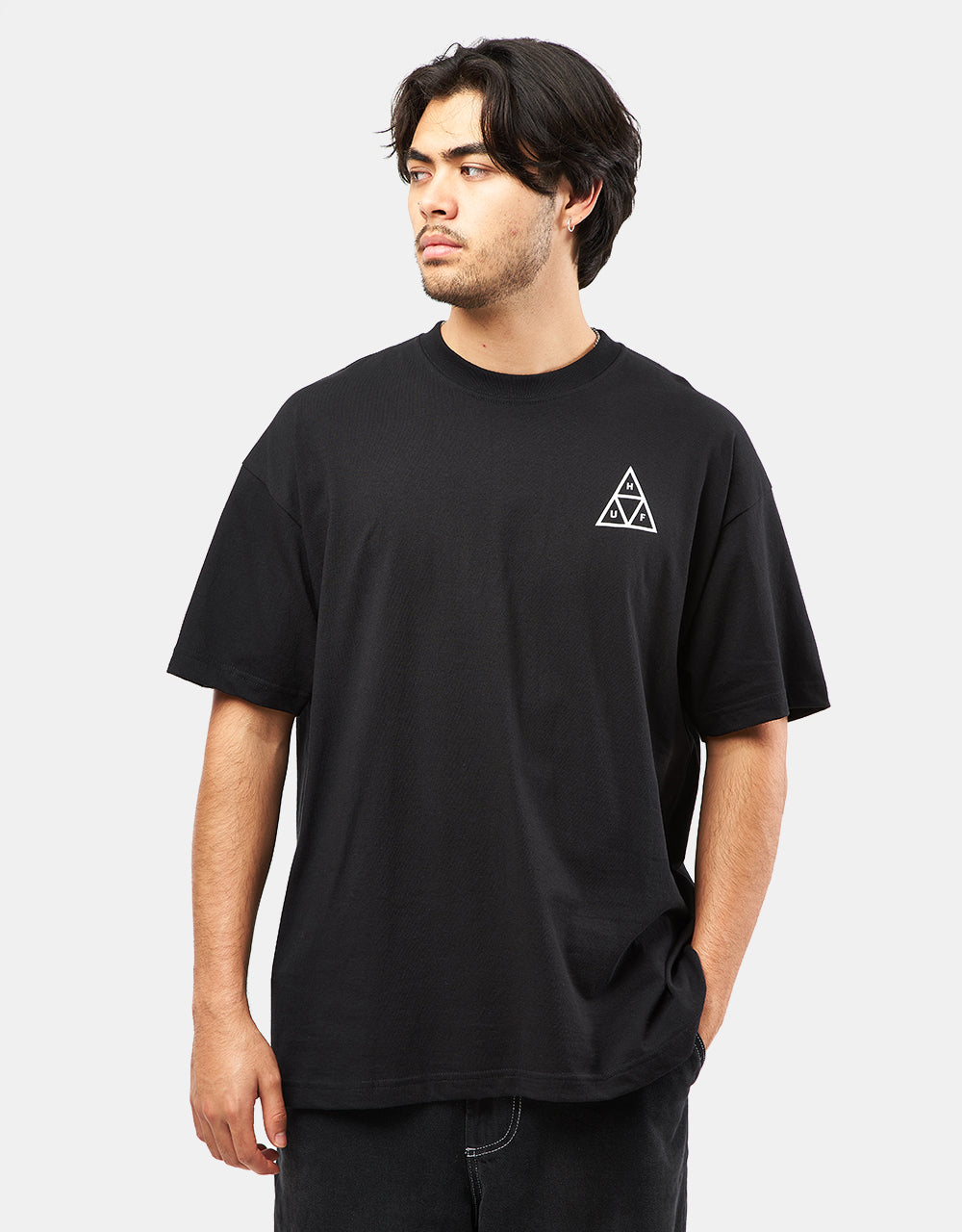 HUF Set Triple Triangle T-Shirt - Black