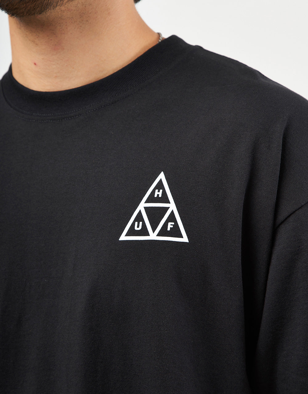 HUF Set Triple Triangle T-Shirt - Black