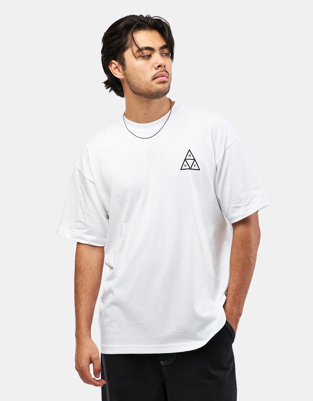 HUF Set Triple Triangle T-Shirt - White