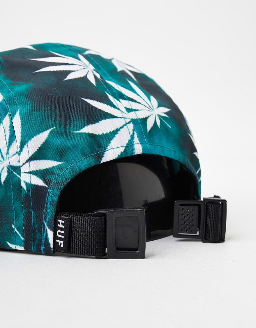 HUF Tie Dye Plantlife Volley 5 Panel Cap - Jade