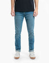 Route One Skinny Denim Jeans - Washed Blue