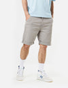 Route One Roll-Up-Chino-Shorts – Grau