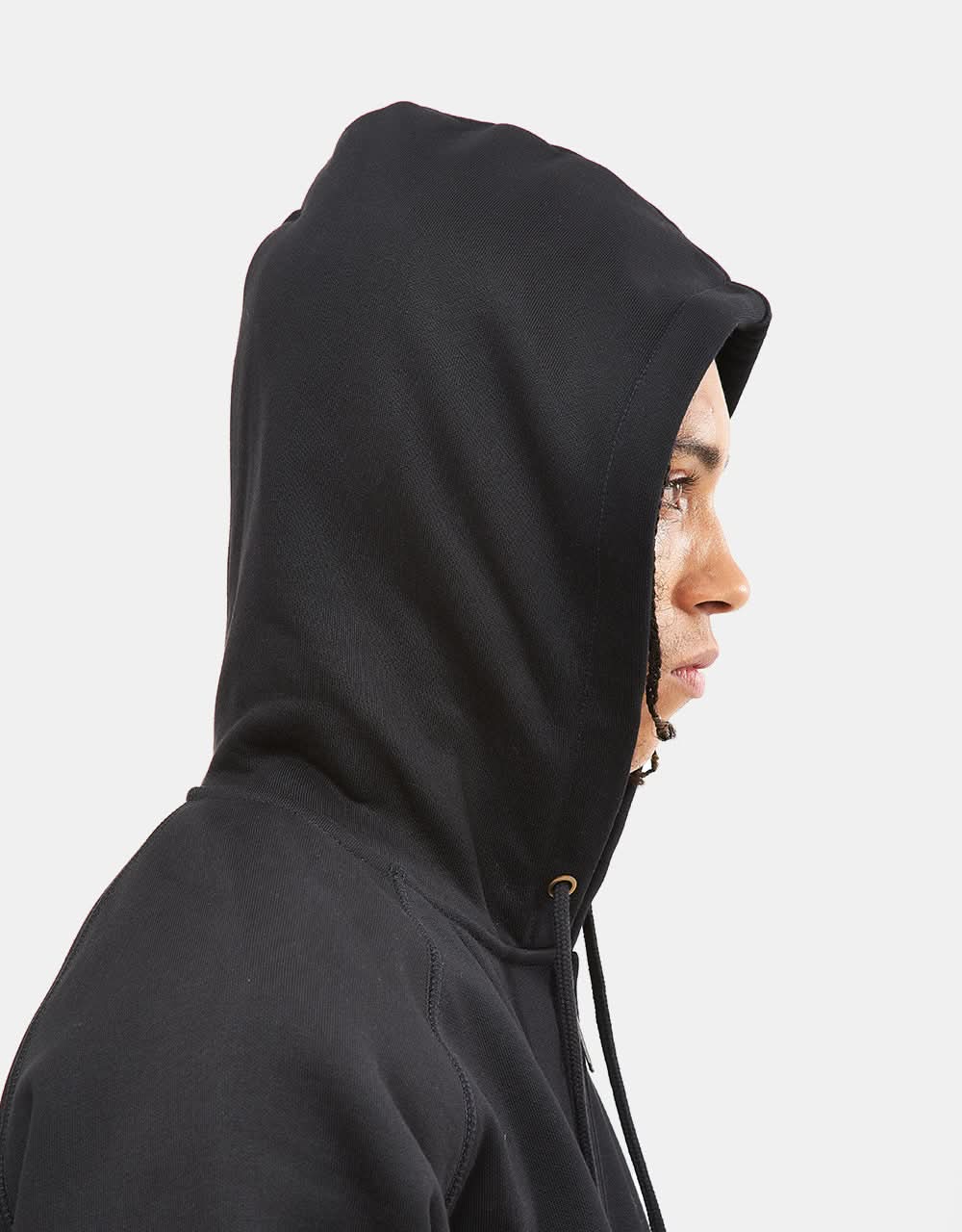 Carhartt WIP Hooded Chase Jacket - Black/Gold