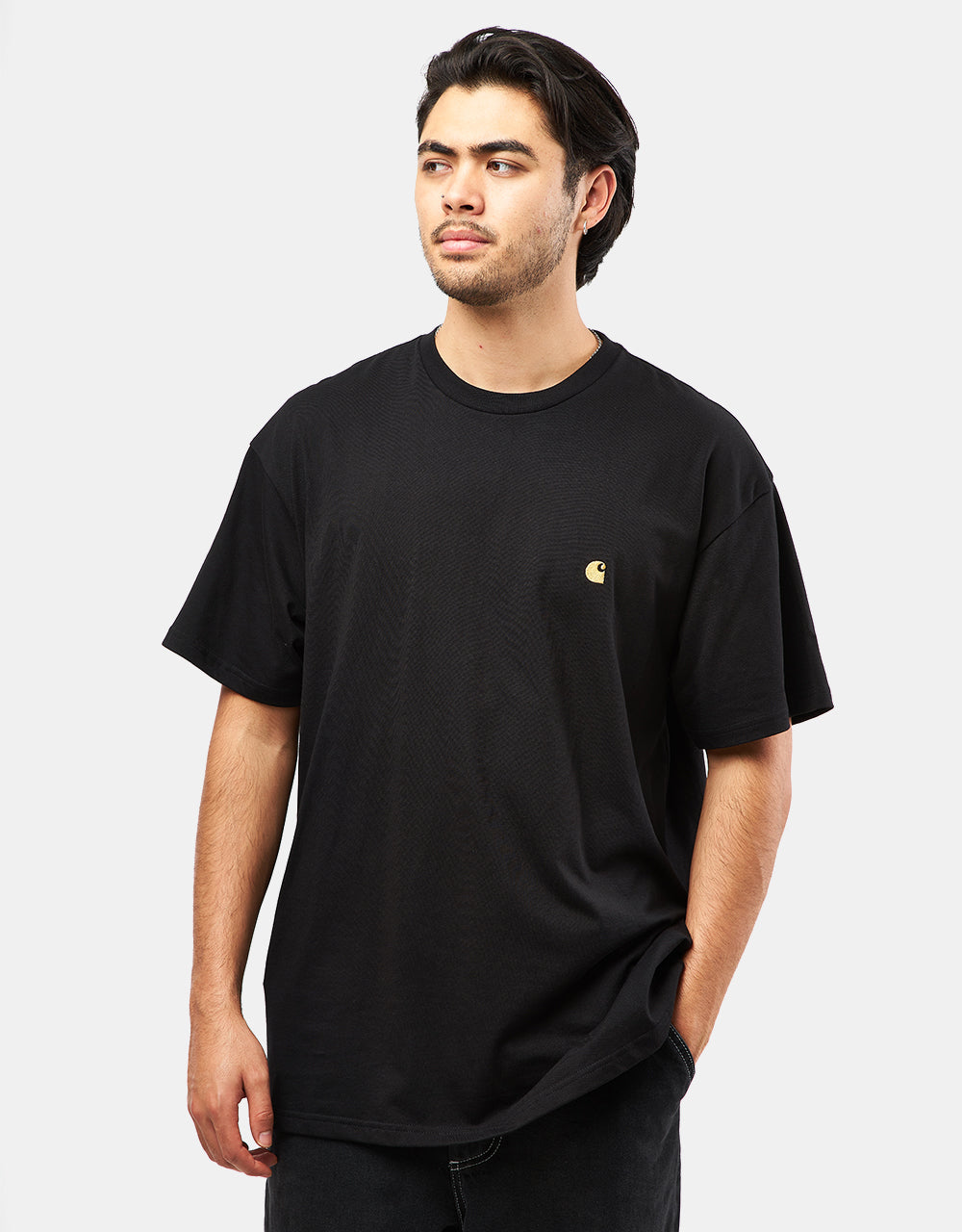 Carhartt WIP S/S Chase T-Shirt - Black/Gold