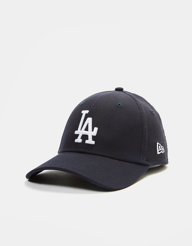 Cappellino New Era 39Thirty League Basic dei Los Angeles Dodgers - Blu scuro/Bianco