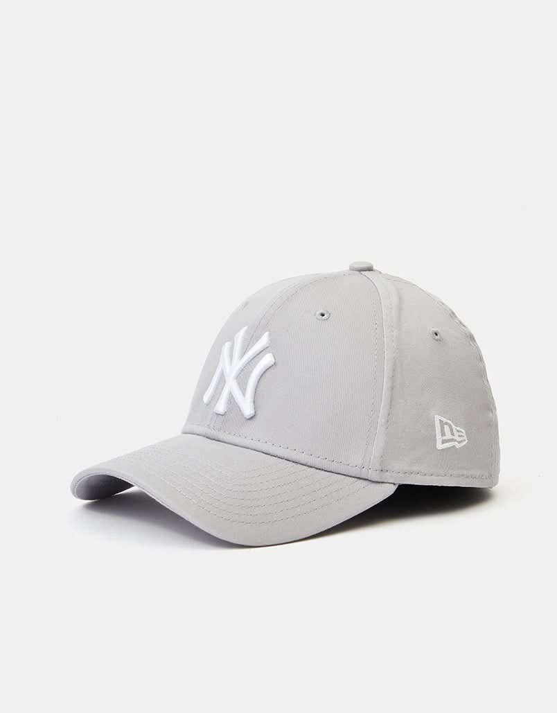 New Era 39Thirty League Basic New York Yankees Cap - Grey/White