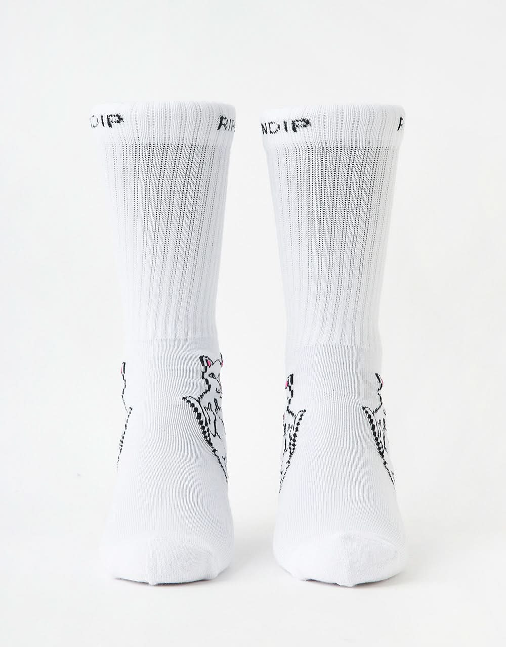 Calcetines RIPNDIP Lord Nermal - Blanco