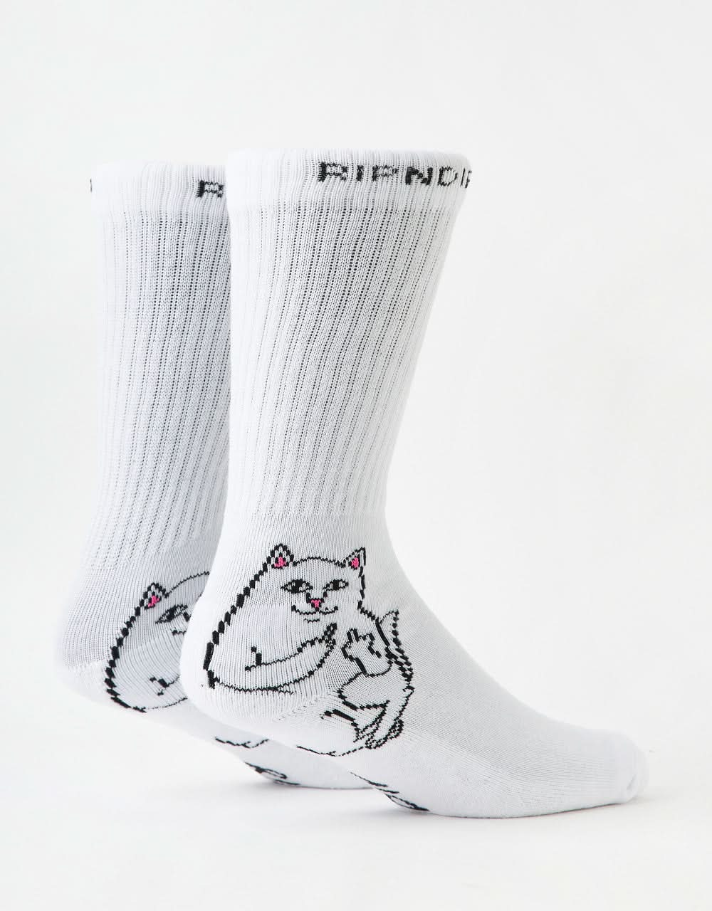 Calcetines RIPNDIP Lord Nermal - Blanco