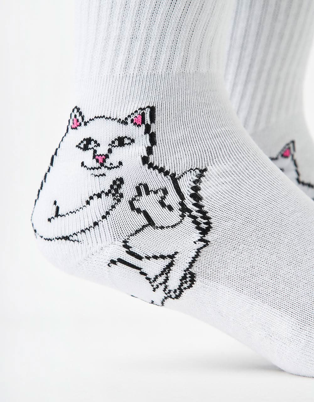 RIPNDIP Chaussettes Lord Nermal - Blanc