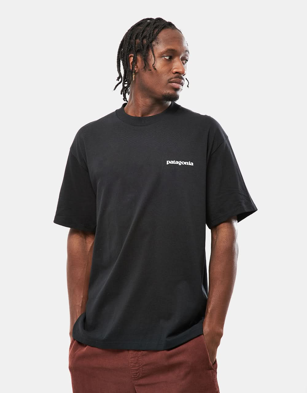 Patagonia P-6 Logo Responsibili-Tee® - Nero