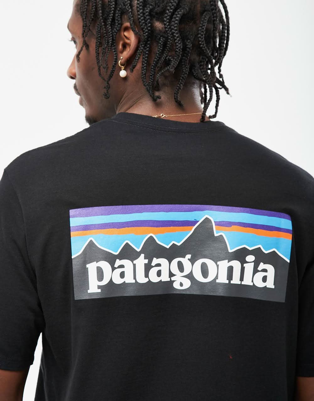 Patagonia P-6 Logo Responsibili-Tee® - Schwarz