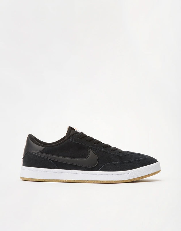 Nike SB FC Classic Low Skate Shoes - Black/Black-White-Vivid Orange