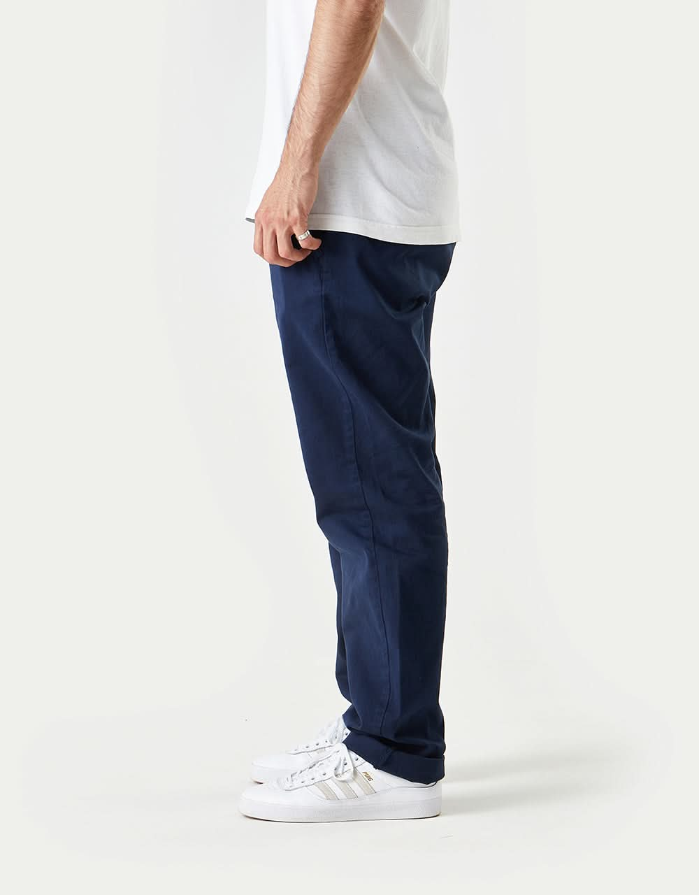 Pantalon chino coupe décontractée Route One Premium - Bleu marine