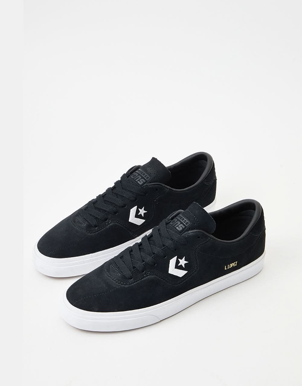 Scarpe da skate Converse Louie Lopez Pro Ox - Nero/Nero/Bianco