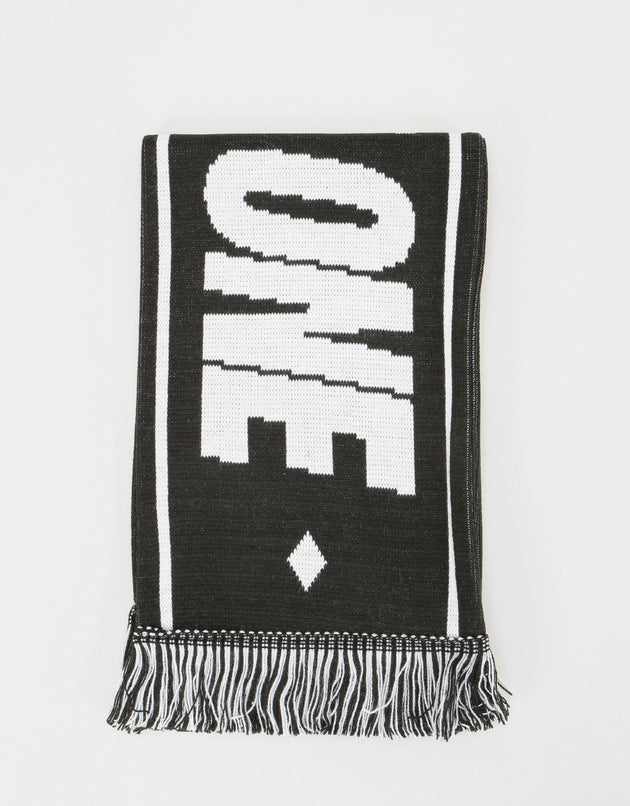 Route One Athletic Scarf - Black/White