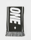 Route One Athletic Scarf - Black/White