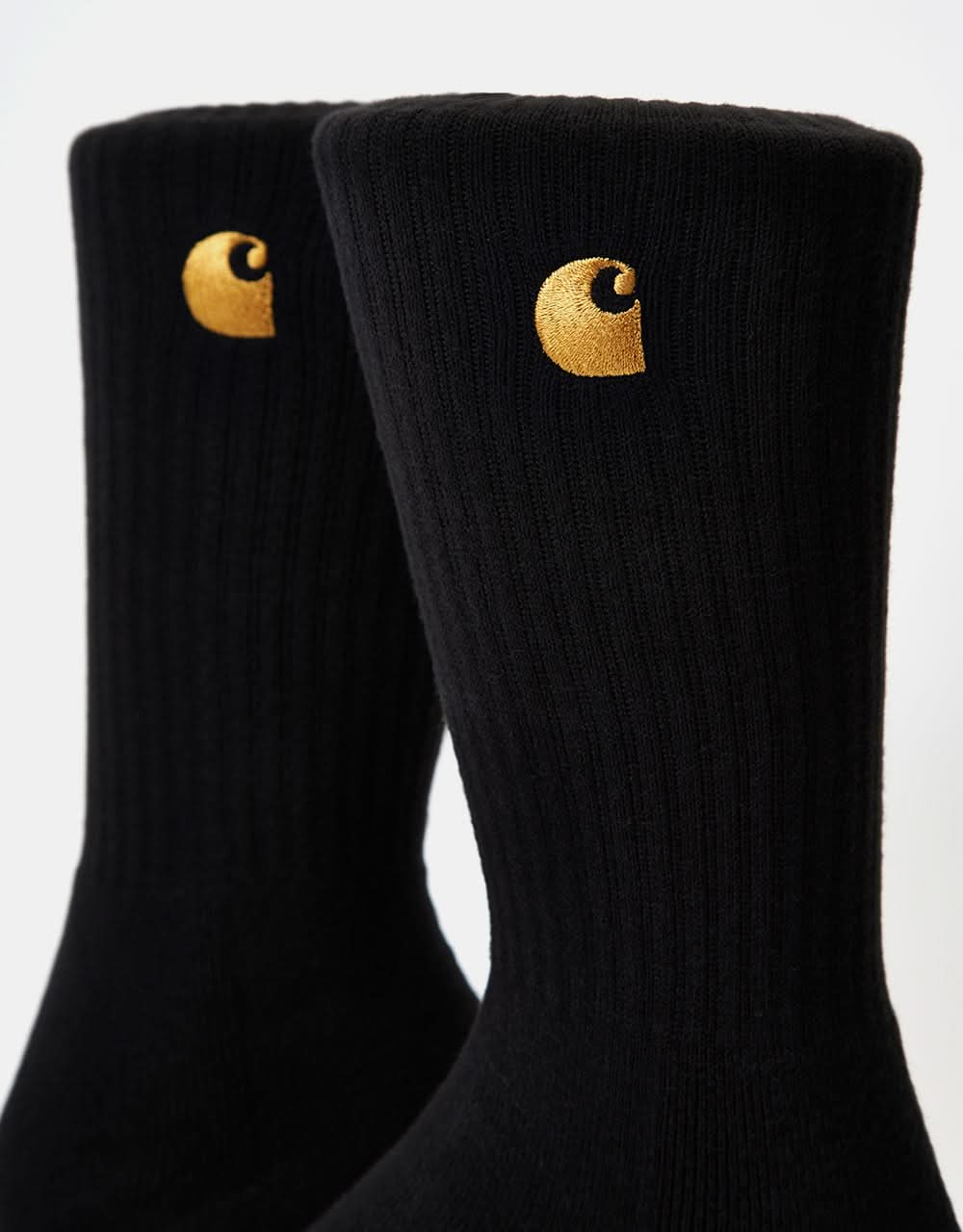 Carhartt WIP Chase Socks - Black/Gold