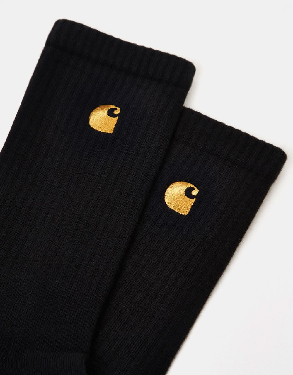 Chaussettes Carhartt WIP Chase - Noir/Or