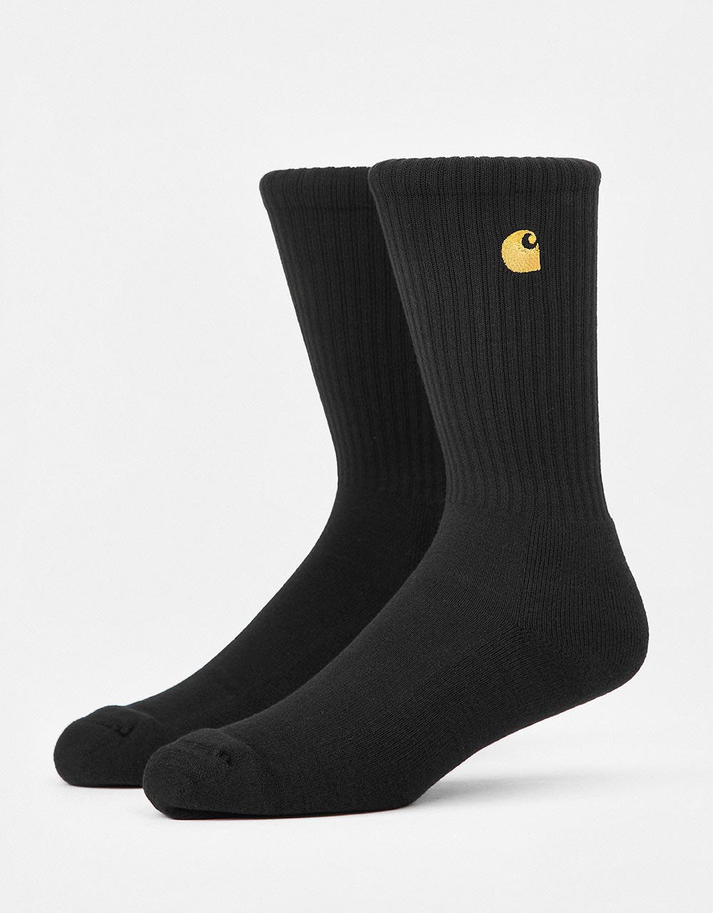 Carhartt WIP Chase Socks - Black/Gold