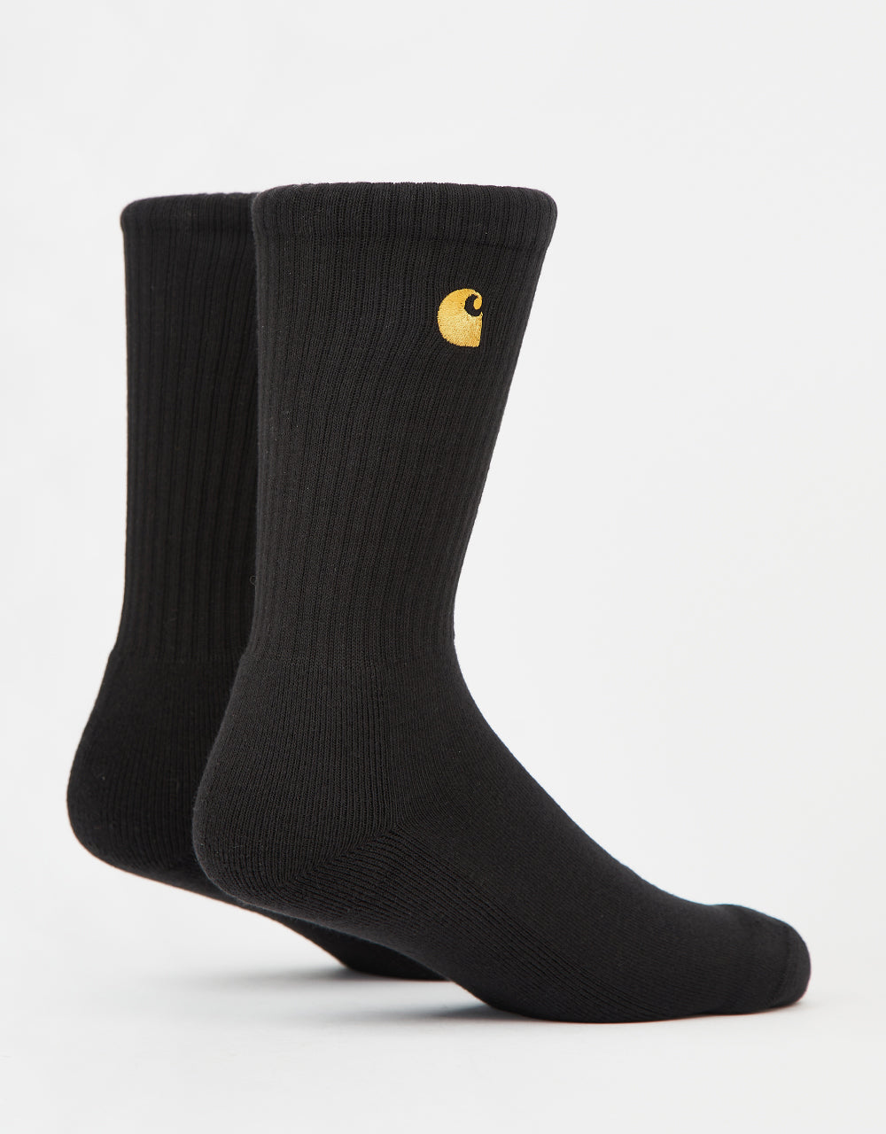 Carhartt WIP Chase Socks - Black/Gold