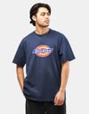 Dickies Horseshoe T-Shirt - Navy Blue