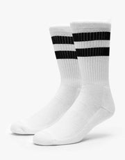 Chaussettes Route One Classic Crew - Blanc/Noir