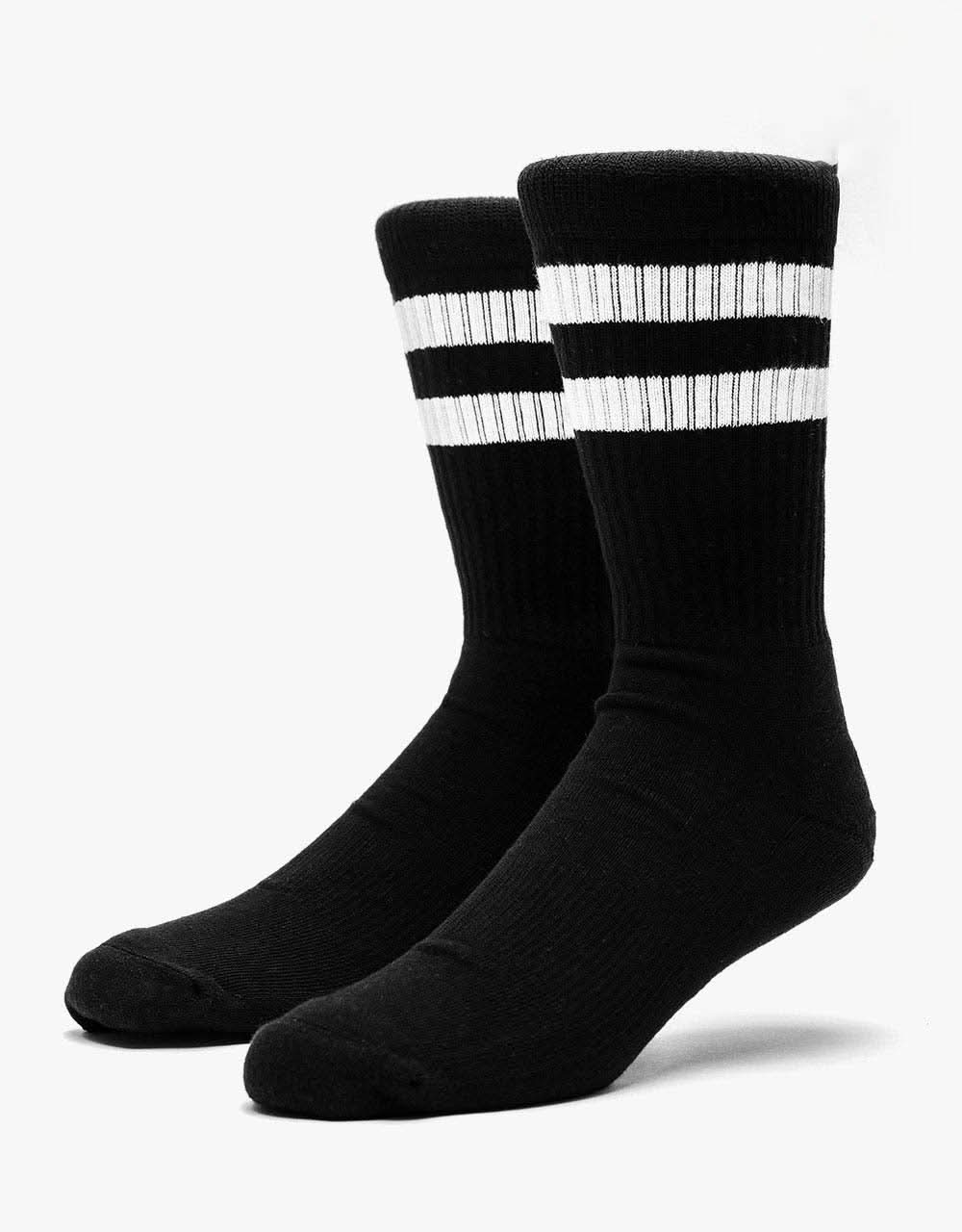 Chaussettes Route One Classic Crew - Noir/Blanc