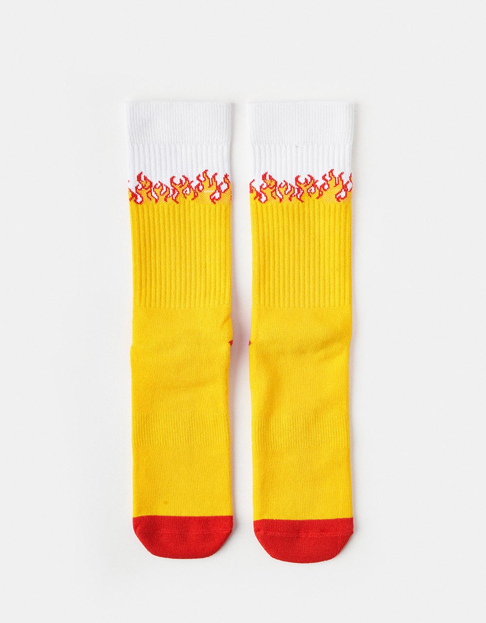 Route One Fire Crew Socks - White