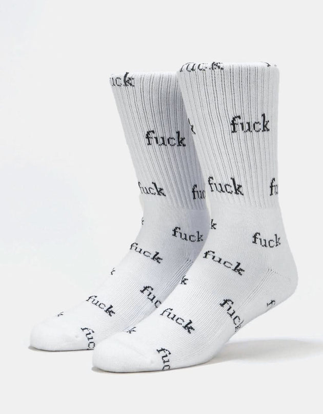 Chaussettes Route One F-It Crew - Blanc