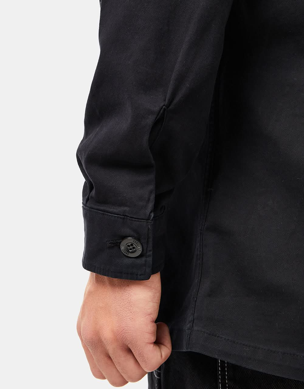 Route One Military Shirt - Black