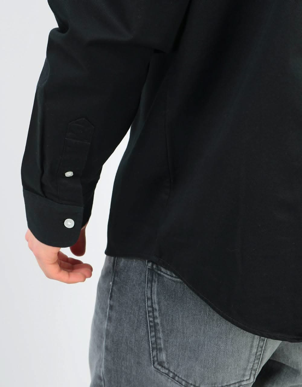 Carhartt WIP L/S Madison Cord Shirt - Black/Wax