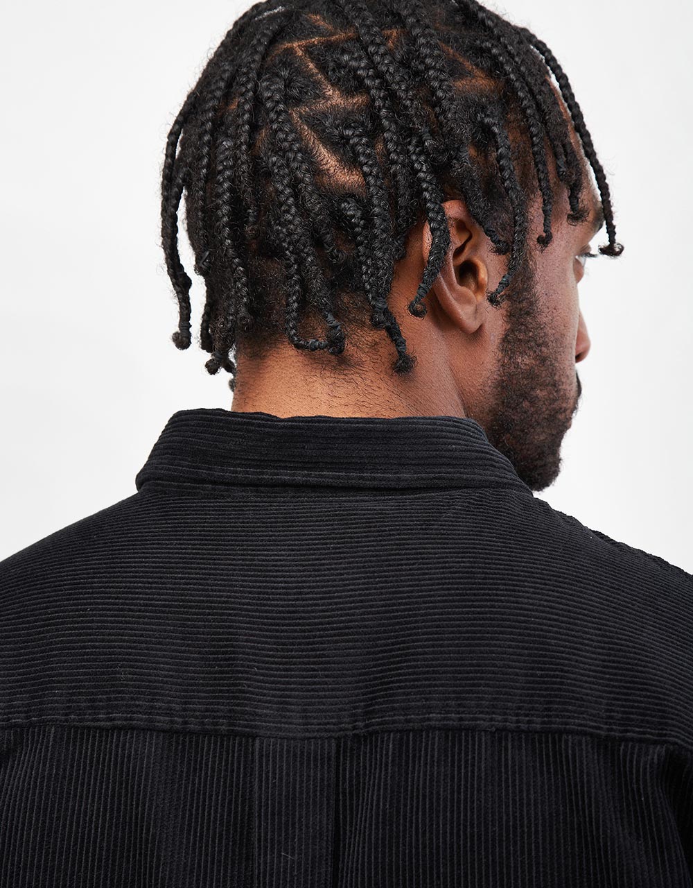 Carhartt WIP L/S Madison Cord Shirt - Black/Wax