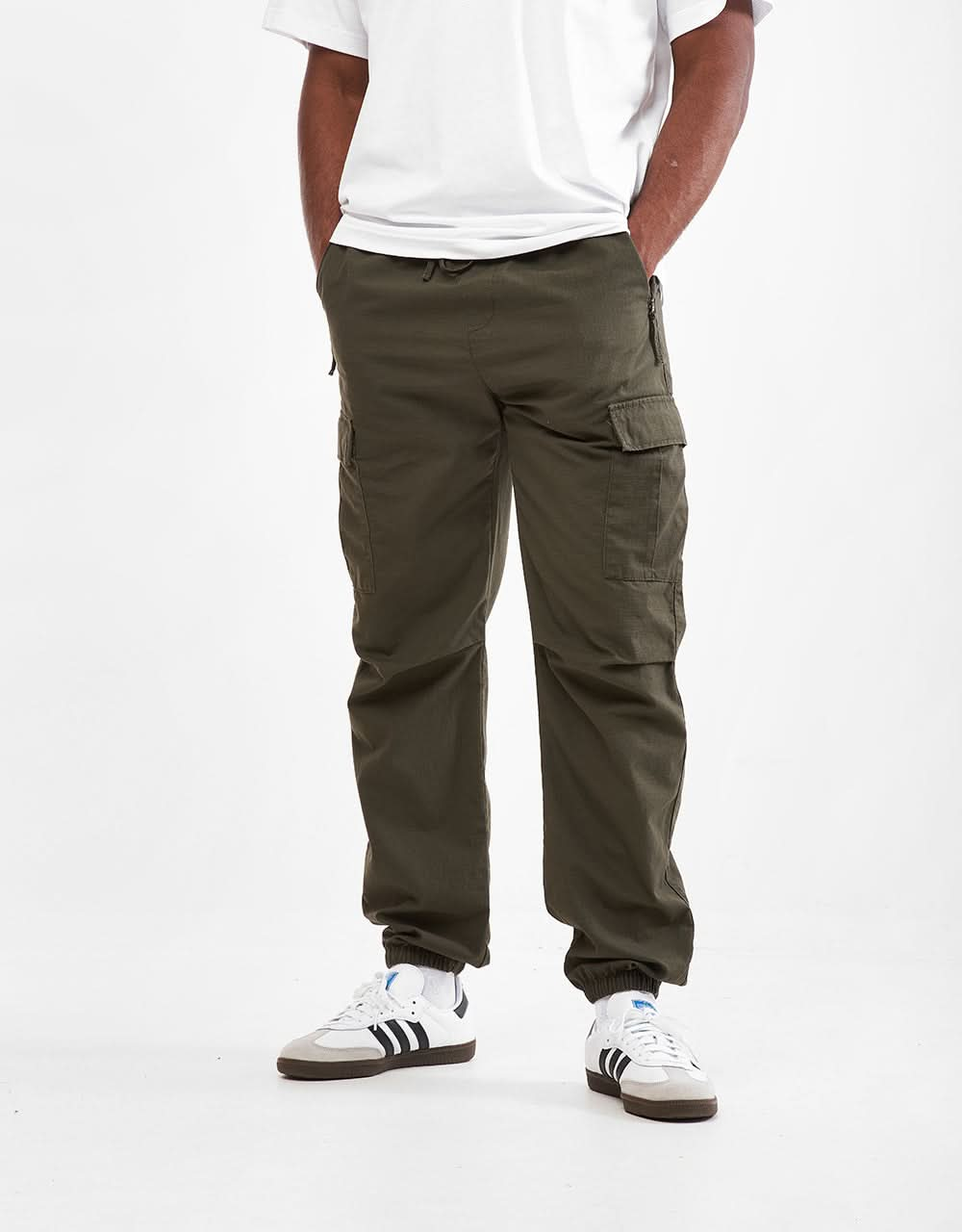 Carhartt WIP Cargo Jogger - Cipresso (risciacquato)