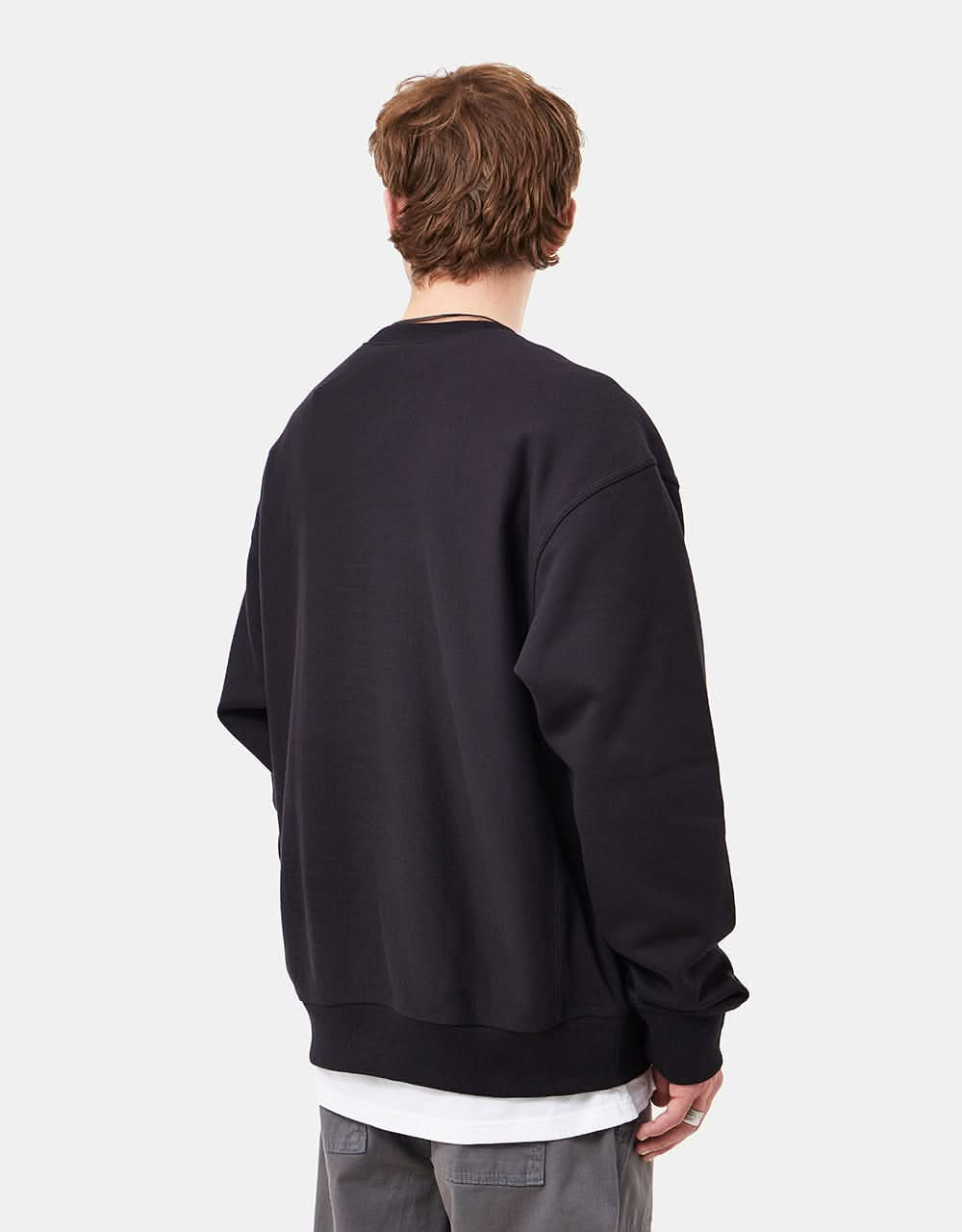 Carhartt WIP American Script Sweatshirt - Black