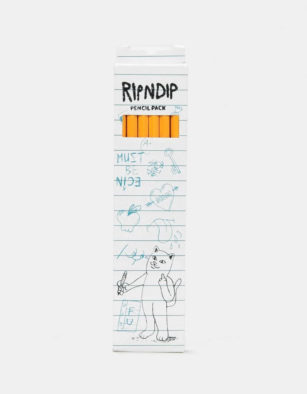 RIPNDIP Buy Me Wooden #2 Pencil Pack - Orange