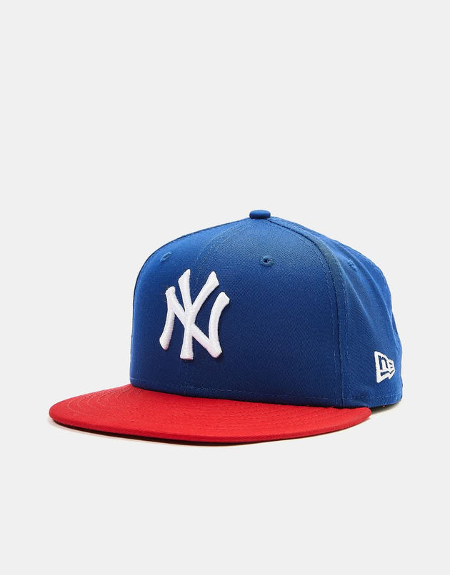 Gorra snapback 9Fifty MLB New York Yankees Cotton Block de New Era - Royal/