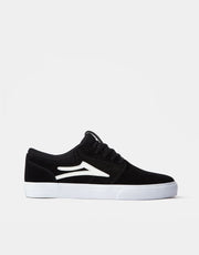 Scarpe da skate Lakai Griffin - Pelle scamosciata nera