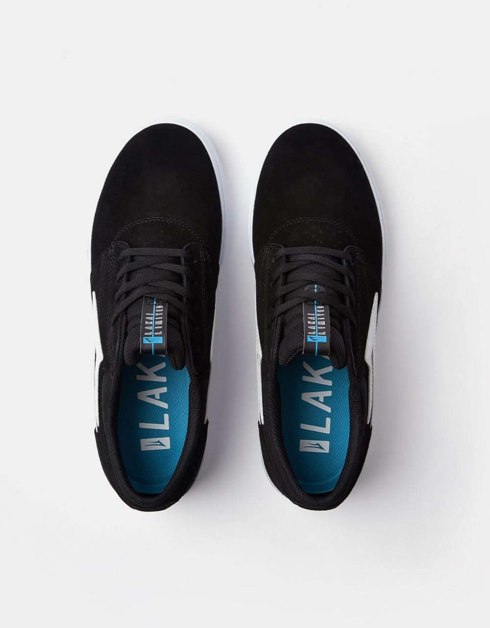 Lakai Griffin Skate Shoes - Black Suede