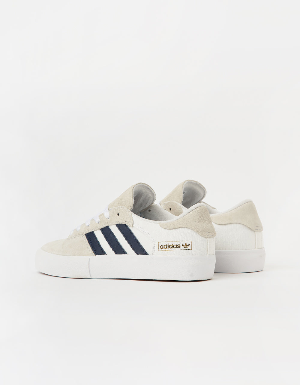 adidas Matchbreak Super Skate Shoes - Crystal White/Collegiate Navy/White