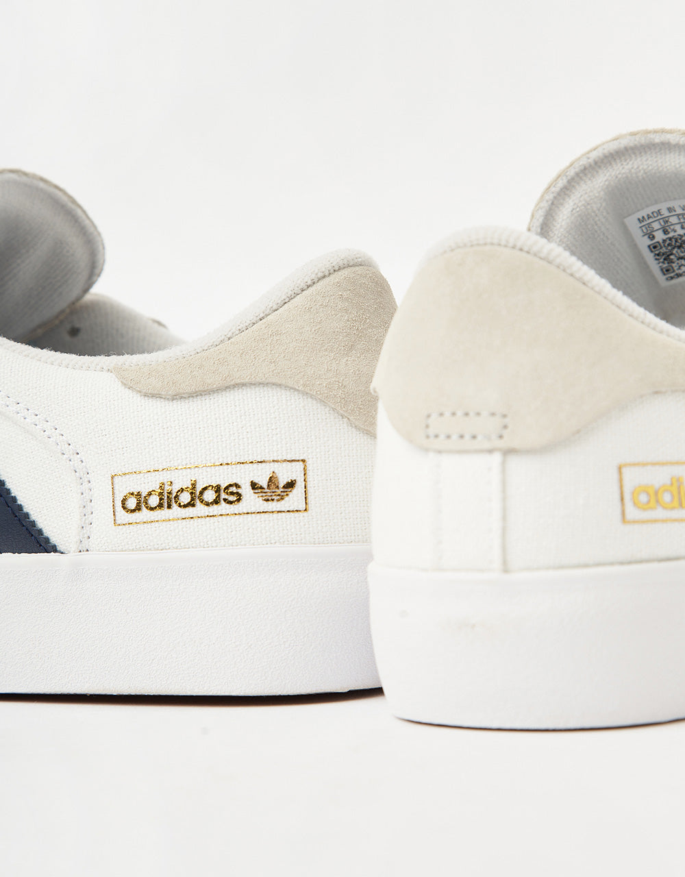 adidas Matchbreak Super Skate Shoes - Crystal White/Collegiate Navy/White