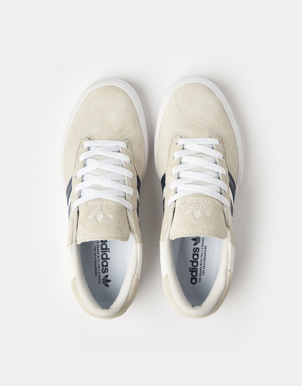 adidas Matchbreak Super Skate Shoes - Crystal White/Collegiate Navy/White