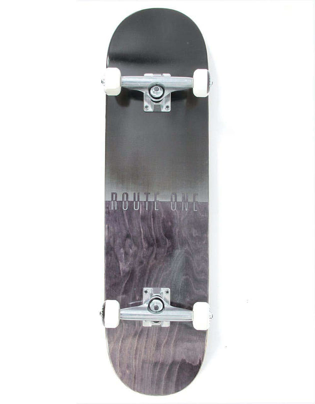 Route One Fade Logo Complete Skateboard - 8.25"