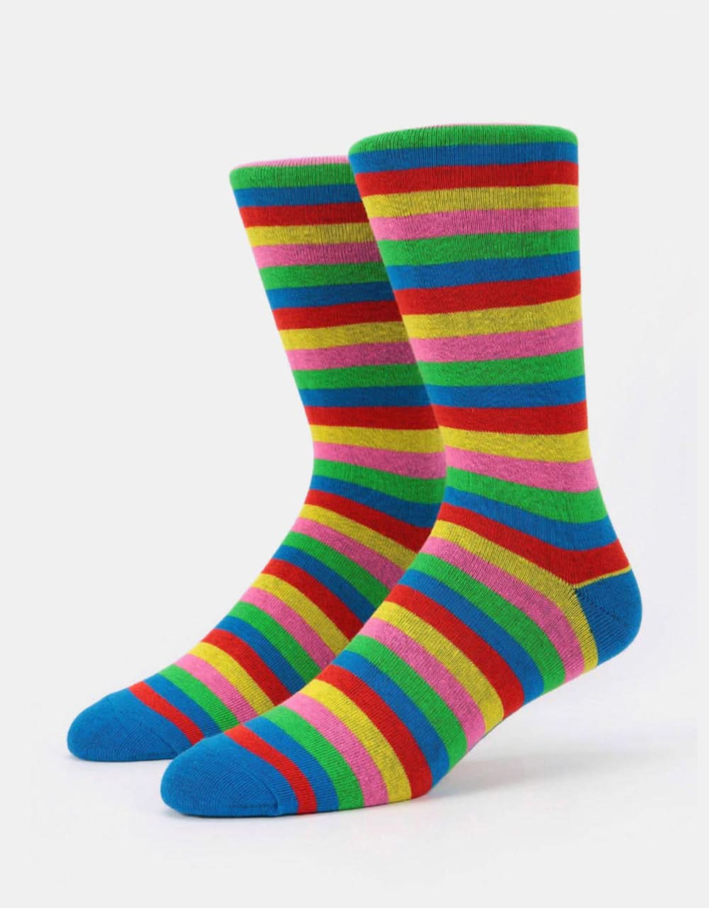 Route One Rainbow Gestreifte Socken – Mehrfarbig