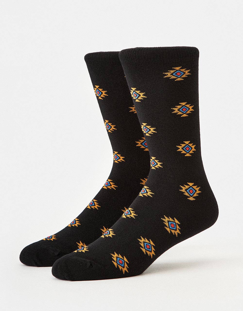 Route One Navajo Socks - Black