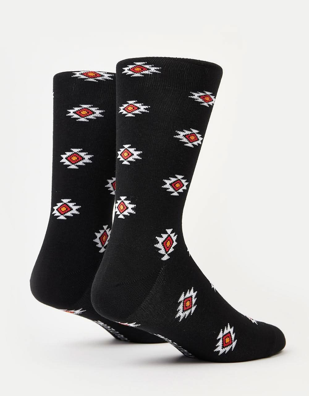 Route One Navajo Socks - Black