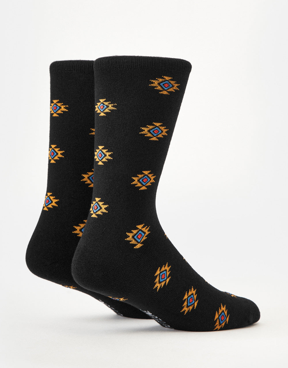 Route One Navajo Socks - Black